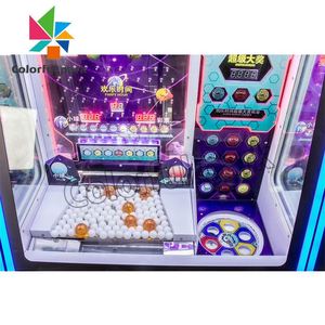 เครื่องเล่นเกมหยอดเหรียญในร่มราคาถูก สีสันสดใส สำหรับเด็ก พร้อมรางวัลและลุ้นโชค - Product Image 6
