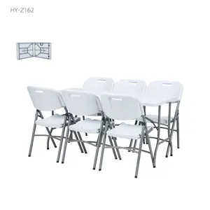 Folding Table 6ft Plastic High Quality Folding Table Mesas De Plastico Outdoor Tables