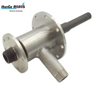 定制DN25B.KY 304不锈钢水旋转接头法兰连接高压300杆颚式抛光转环 - Product Image 3