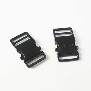 Hebilla de liberación lateral de 20 mm de aleación de zinc negra duradera para accesorios de bolsos - Product Image 1