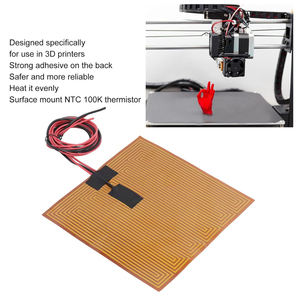 Plaque chauffante flexible pour imprimante 3D 12V 120W, film adhésif en polyimide - Product Image 1