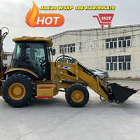 Tracteur miniature JCB 4CX Eco 3CX 4DX 3CX d'occasion avec chargeur frontal et pelle rétroexcavatrice JCB 1cx 3cx 4cx 4x4