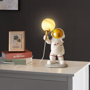New Design Modern Anime <b>Table</b> <b>Lamp</b> Astronaut-Themed LED <b>Table</b> <b>Lamp</b> Hot Selling Resin Decorative Light - Product Image 3