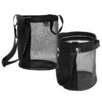 Panier pliable léger en maille pour champignons, cueillette de fruits, chasse, cueillette de champignons, sacs de rangement extérieurs multifonctionnels en plastique