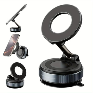 New 360&deg; Adjustable Phone Stand Vacuum Suction Bracket Car Phone <strong>Holder</strong> for <strong>IPhone</strong> 17 16 15 14 13 Samsung Foldable Phone Bracket - Product Image 6