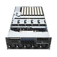 Serveur en rack 4U ESC8000-E12 avec processeur Intel Xeon 6, conception sans outils, serveur de calcul IA pour l'entraînement de grands modèles linguistiques