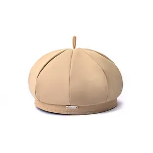 High Quality Lady Beret Hats Custom Size Elegant Satin Lining Adjustable Beret Hats For Outdoor