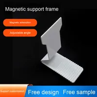 Présentoir à bande magnétique pour supermarché avec séparateur d'étagère en plastique d'injection de barrière anti-chute pour un support dorsal pratique pour le magasin