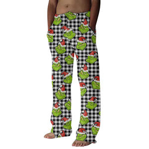 กางเกงเลกกิ้งผ้ากำมะหยี่สำหรับเด็กผู้ชายเด็กผู้หญิงลาย<span class=keywords><strong>3D</strong></span> อวาตาร์การ์ตูนคริสมาสต์แนวยุโรปและอเมริกาชุดนอนลำลองทรงหลวมกลางฤดูหนาว2025 - Product Image 3