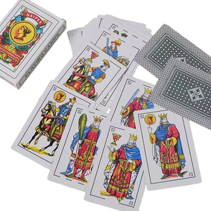 Juego <span class=keywords><strong>de</strong></span> Cartas <span class=keywords><strong>de</strong></span> Póker Español NAVETA <span class=keywords><strong>de</strong></span> 50 Cartas con Refuerzo <span class=keywords><strong>de</strong></span> 290g y Cartas Magnéticas para Entretenimiento <span class=keywords><strong>de</strong></span> Escritorio - Product Image 3