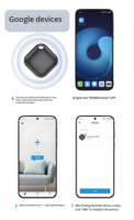 Traceur intelligent Android à prix abordable pour retrouver mon appareil, localisateur GPS mondial pour clés, portefeuille, cartes, sacs – Anti-perte