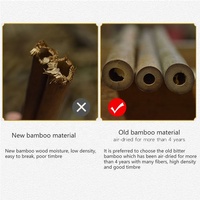 STARWAY Bitter Bamboo Flute Instrument Music Dizi Professional Flute Handmade Chinese Musical Woodwind Key of C D G E F
