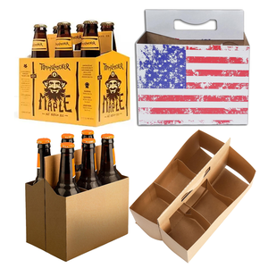 Porte-boissons Kraft confortables, durables, portables, faciles à transporter, avec compartiments séparés pour les boissons italiennes Waldhaus <span class=keywords><strong>Warsteiner</strong></span> - Product Image 4