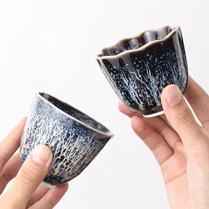 Luwu — tasse à café japonaise en céramique, style Change de couleur, pour le thé
