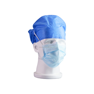 Dreilagiger <span class=keywords><strong>PP</strong></span>-Vliesstoff für nicht gewebte Einweg-Gesichts masken Auf gebundene medizinische Masken Typ II Chirurgische Masken - Product Image 3