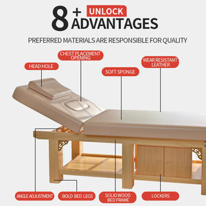 Bo Jue Beauty Thai Salon <span class=keywords><strong>Massage</strong></span> tisch Physiotherapie Moxibustion Salon Betten Kopf Spa Ausrüstung Versorgung Headspa Salon Möbel - Product Image 2