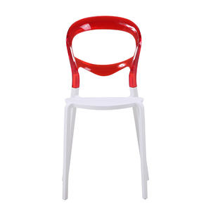 Swan <b>Chair</b> 8079 Transparent Plastic <b>Dining</b> <b>Chair</b> <b>Stackable</b> For Home Office Living Room Adult Use - Product Image 5