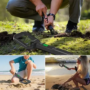 고정밀 금속 탐지기 프로 포인트 탐지 장치 휴대용 지하 탐사 보물 동전 탐지기 핸드헬드 금속 탐지기 - Product Image 2