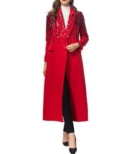 Chaqueta de un solo botón para mujer, elegante, hecha a medida, abrigos transpirables, chaquetas con patrón sólido tejido Abaya - Product Image 4