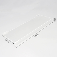 Support de clavier en acrylique, plexiglas transparent, lucite, support de support de clavier en acrylique transparent