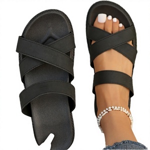 Sandalias Planas de PU con Punta en Pico y Malla, Sexy, de Moda para Verano 2026, de Alta Calidad, Venta al por Mayor para Mujer - Product Image 3
