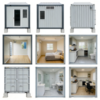 Maison Modulaire Conteneurisée : Appartement, Salon, Bureau Préfabriqué, Installation Facile, Prix Usine, Économique, Urgence