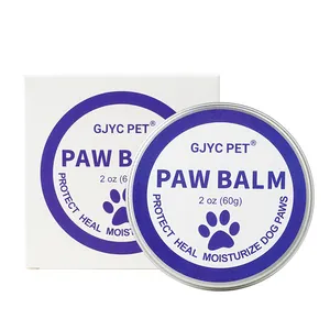 Natural Pet Care produttore Private Label Pet Paw Balm Natural Cream Pad Snout Soother Pet Cat Paw Balm per zampe secche