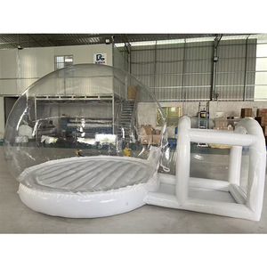 <span class=keywords><strong>Inflatable</strong></span> Bong Bóng nhà thương mại cấp PVC bong bóng lều trong suốt nhà bị trả lại với đường hầm cho bên đám cưới - Product Image 2