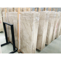 Meilleur prix Dalle de marbre beige de luxe pour carreaux de sol muraux Dalle de pierre naturelle d'onyx mable pour comptoir de cuisine de table