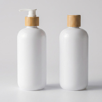 Emballage cosmétique rond personnalisé en impression 3D UV, 500 ml, 40 g, pulvérisateur, bouchon en aluminium, bouteille de lotion en plastique PET écologique