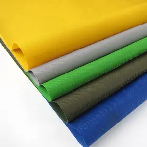 Tessuto oxford in poliestere rivestito in pu 600D impermeabile prezzo di fabbrica per tenda borsa