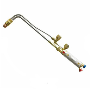 Torche de découpe de type injecteur H01 2 P3N, plaquée cuivre, double interrupteur, torche de soudage oxygène-acétylène-propane - Product Image 3