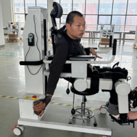 Exosquelette Réglable pour la Rééducation des Membres Inférieurs, Une Solution Simple et Efficace pour Vos Proches