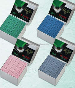 Craie de billard professionnelle de haute qualité Billee 18A, 100 pièces, craie portable pour queue de billard, pour billard et snooker - Product Image 1