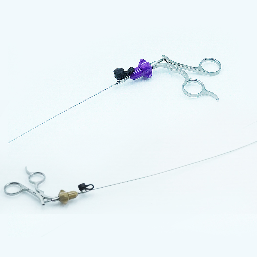 Steel Grasping Forceps and Medical Scissors Manual Power Source Flexible Endoscope Urology Anorectal Surgery Equipments