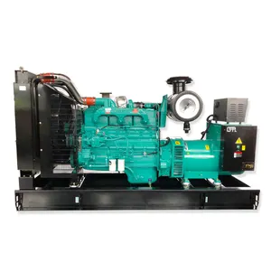 Factory cheap price high efficiency 250kva 3 phase portable diesel Cummins generator