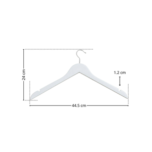 Cintres en bois antidérapants avec encoches, gain de place, pour magasins de vêtements et hôtels - Offre Spéciale - Product Image 2