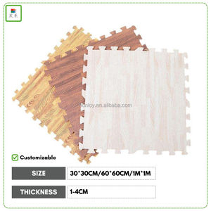Tapetes de Espuma EVA de Alta Densidad, Encajables, con Diseño de Madera, Ecológicos, Duraderos, para el Hogar, Gimnasio, Juegos Infantiles, Alfombras de Rompecabezas - Product Image 4