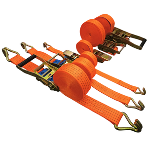 ชุดวงล้อแบบปรับได้-ตะขอสำหรับงานหนักและสายรัดโพลีเอสเตอร์ที่ทนทาน-ความยาว3เมตร-เพื่อความปลอดภัยในการขนส่งสินค้า - Product Image 2