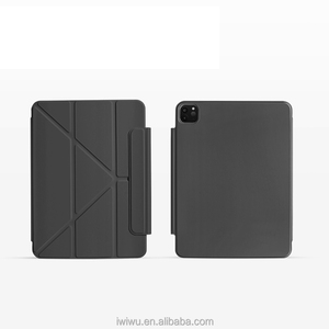 WiWU Ultra Leve Capa Protetora para <span class=keywords><strong>iPad</strong></span> Magnetic Auto Wake Suporte Dobrável Atacado PU Couro Tablet Capa TPU Material - Product Image 4