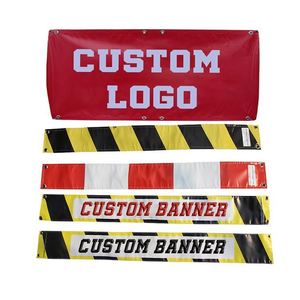 Bannière numérique personnalisée avec logo de toutes tailles, bannière en PVC pour la publicité extérieure, bannière en maille PVC - Product Image 1