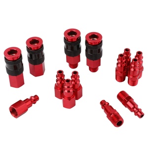 Conectores Neumáticos de Aire, Rosca NPT de 1/4 de Pulgada, Multicolor, Parte Hembra y Parte Macho, Accesorios para Mangueras de Aire, Más Vendidos - Product Image 4