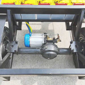 Charge élevée 1.5t Frein à tambour Charge élevée 1.5t Frein à tambour Tricycle Essieu arrière 130/160 DC Moteur sans balais Kit d'essieu arrière - Product Image 6