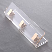 HUISEN — perforateur de trou à main Super magnétique, outil de bureau, perçage acrylique, 3 trous avec ciseaux