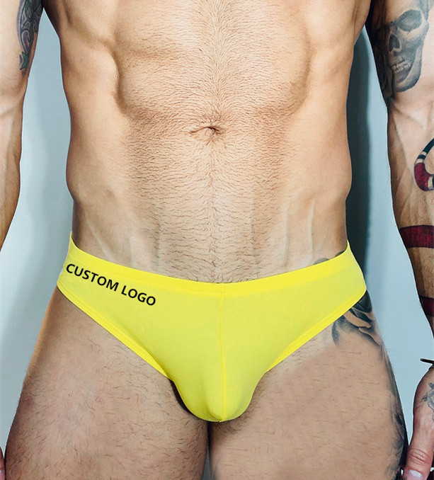 3 Pieces See Through Mens Thong