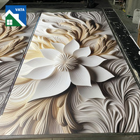 4 par 8ft Vente à Chaud Feuille de Marbre PVC Imperméable Panneaux UV Écologiques Multi Couleur 1220*2900*3mm Feuille de Marbre UV