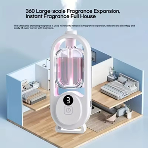 Diffuseur d'arômes intelligent à affichage numérique rechargeable, <span class=keywords><strong>prix</strong></span> d'usine, huile essentielle d'aromathérapie pour la maison, parfum d'ambiance - Product Image 2