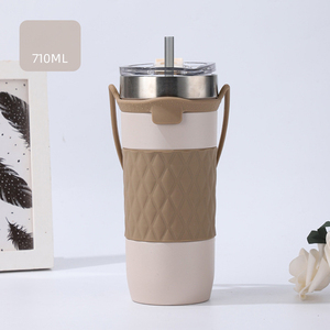 แก้วกาแฟสแตนเลสแบบพกพาขนาด 19 ออนซ์ 24 ออนซ์ เก็บความร้อน/เย็น สำหรับชา กาแฟ เบียร์ ขายส่ง - Product Image 3