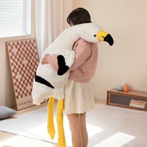 Peluche de Flamingo Gigante Personalizable, de Alta Calidad y Bajo Precio, Almohada de Peluche Súper Suave de Algodón PP, Regalo de Cumpleaños - Product Image 4