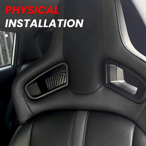 مسند رأس فاخر من جلد البولي يوريثين OEM لمقعد سيارة SSCUS Orifix الرياضي، من الإسفنج البارد المريح - Product Image 6